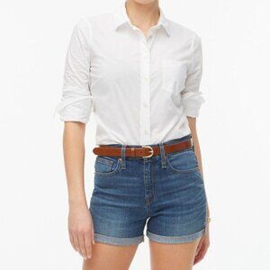 J. Crew Classic Denim Short in Dark Pacific Blue Wash Size 27